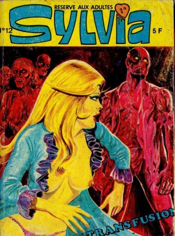 couverture du Bande Dessin&eacute;e Sylvia n&deg;12 &ndash; Transfusion [French]