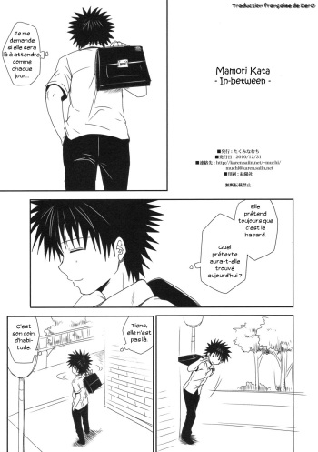couverture du Manga [Takumi Na Muchi] Mamori Kata &ndash; In Between [French][Zer0]