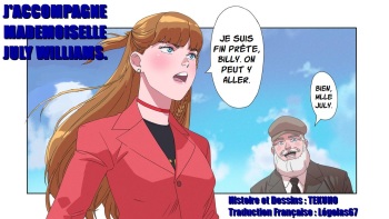 couverture du Bande Dessin&eacute;e [Tekuho] Driving Miss July / J&rsquo;accompagne Mademoiselle July Williams (french)[L&eacute;golas67]