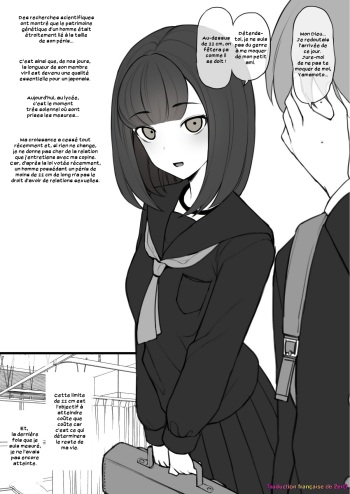 couverture du Manga [Terasu MC] Penis no Dekasa de Subete ga Kimaru Sekai de Sochin no Boku ga Kisekiteki ni Te ni Ireta Kanojo wa Touzen no You ni Dekachin ni Netorarete Owaru [French][Zer0]