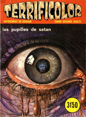couverture du Bande Dessin&eacute;e Terrificolor 011 &ndash; Les pupilles de Satan [French]