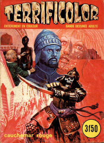 couverture du Bande Dessin&eacute;e Terrificolor &ndash; T04 &ndash; Cauchemar rouge [French]