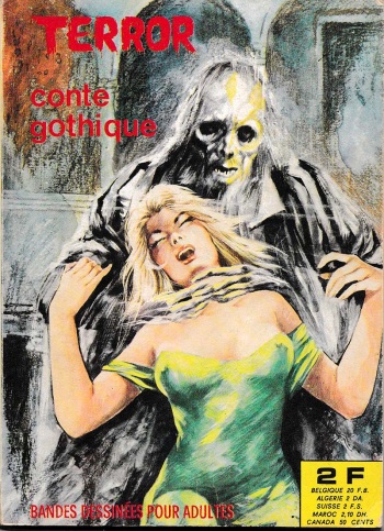 couverture du Bande Dessin&eacute;e Terror 005 &ndash; Conte Gothique [French] [Galax]