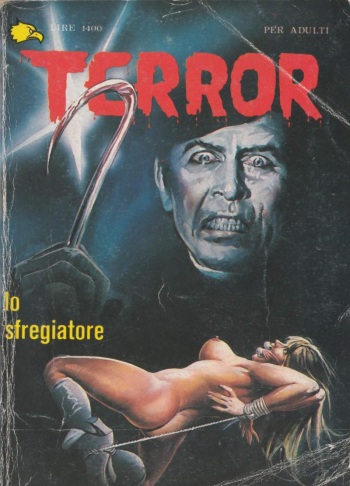 couverture du Bande Dessin&eacute;e Terror 170 &ndash; L&rsquo;&eacute;corcheur [French] [Fabien]