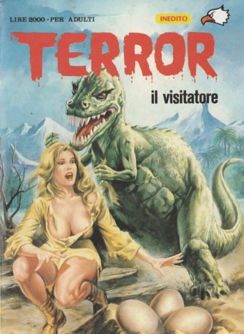 couverture du Bande Dessin&eacute;e Terror 201 &ndash; Le Visiteur [French] [Fabien]