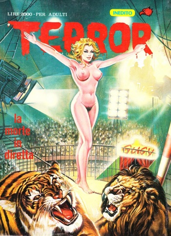 couverture du Bande Dessin&eacute;e Terror 206 &ndash; La mort en direct [French] [AtomHic]