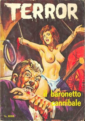 couverture du Bande Dessin&eacute;e Terror 70 &ndash; Le baronnet cannibale [French] [AtomHic]