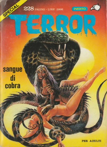 couverture du Bande Dessin&eacute;e Terror Special 013 (SR135) &ndash; Sang de cobra [French] [AtomHic]