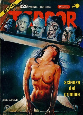 couverture du Bande Dessin&eacute;e TERROR SPECIAL 014 &ndash; Science du Crime [French] [Fabien]