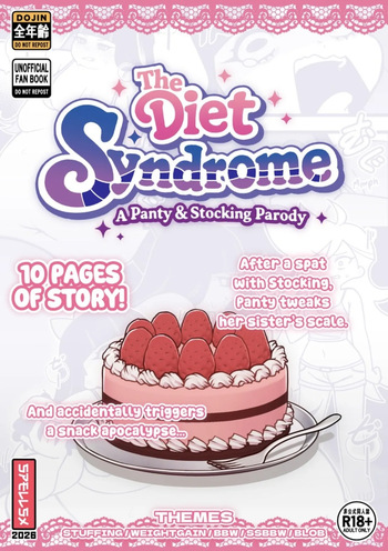couverture du Doujinshi The Diet Syndrome [Panty and Stockings WG Doushinjin]