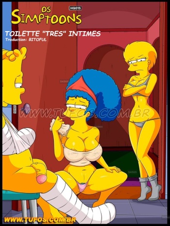couverture du Bande Dessin&eacute;e THE SIMPSONS 11 (French) Toilette tr&eacute;s intimes.
