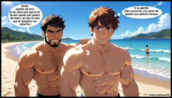 couverture du Bande Dessin&eacute;e Theme: Beach &ndash; Part 1 &ndash; (Artist: Nikocreations FR) &ndash; [AI Generated] &ndash; [FRENCH]