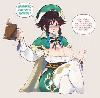 couverture du Bande Dessin&eacute;e [ThiccwithaQ / Nyantcha] Venti (Genshin Impact) [French]