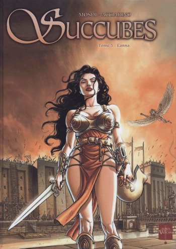 couverture du Bande Dessinée Thomas Mosdi – Succubes #3 – Eanna