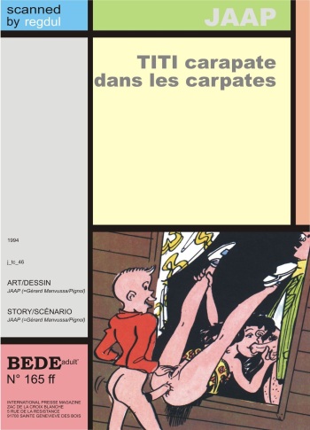 couverture du Bande Dessin&eacute;e titi carapate dans les carpates