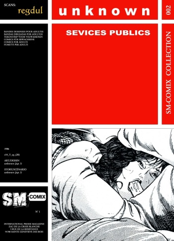 couverture du Manga [Tomita Shigeru (?)] Sevices publics [French]{Regdul}