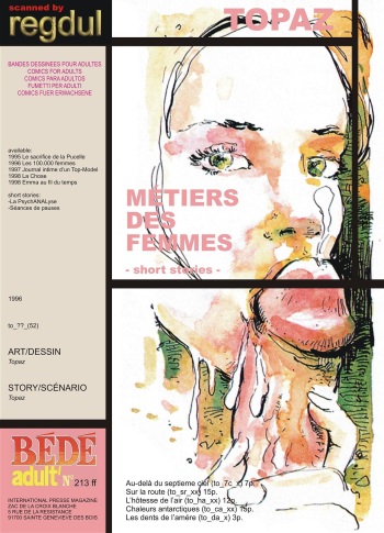 couverture du Bande Dessin&eacute;e [Topaz] M&eacute;tier de femmes (Womens&rsquo;s Work) [French]