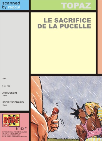couverture du Bande Dessin&eacute;e [Topaz] The Virgin Sacrifice [French]