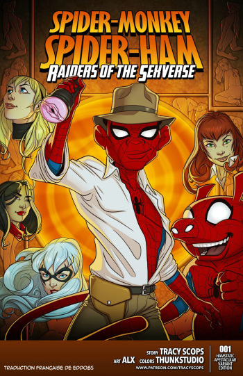 couverture du Bande Dessin&eacute;e [Tracy Scops (Alx)] Raiders of the Sexverse [French][Edd085]