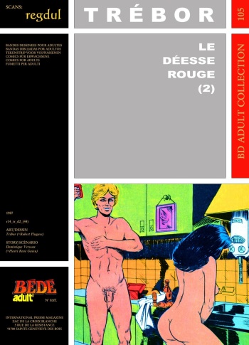 couverture du Bande Dessin&eacute;e [Tr&eacute;bor (Robert Hugues)] La d&eacute;esse rouge 2 [French]{Regdul}