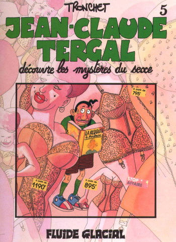 couverture du Bande Dessin&eacute;e [Tronchet] Jean-claude Tergal &ndash; T05 &ndash; Decouvre Les Mysteres Du Sexe [French]