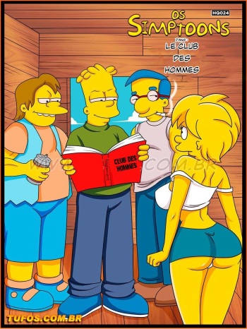 couverture du Bande Dessin&eacute;e [Tufos] Les Simpson &ndash; Le Club Des Hommes [French][Spermatron]