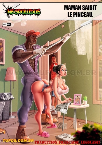 couverture du Bande Dessin&eacute;e [Tufos] Negroludos 4 &ndash; Maman Saisit le Pinceau (French)[L&eacute;golas67]