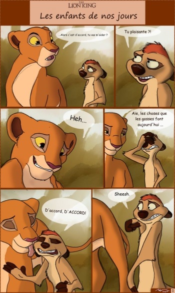couverture du Bande Dessin&eacute;e [TUKE] Kids these days (The lion king) (French)