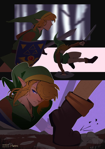 couverture du Bande Dessin&eacute;e [Twang] Bunny Link (The Legend of Zelda)
