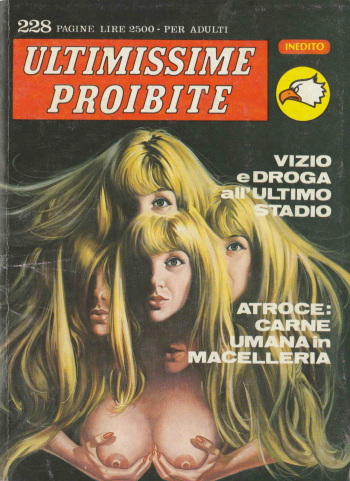 couverture du Bande Dessin&eacute;e Ultimissime Proibite 004 (S&eacute;rie Blanche 28) &ndash; Des photos pour Mimosa [French] [AtomHic]