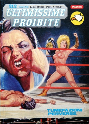 couverture du Bande Dessin&eacute;e Ultimissime Proibite 017 &ndash; Les marques du viol [French] [AtomHic]