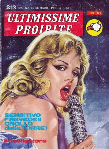 couverture du Bande Dessin&eacute;e Ultimissime Proibite 8 &ndash; Un cauchemar&hellip; bancal [French] [AtomHic]