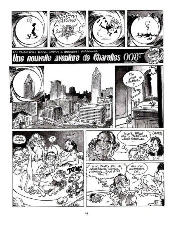 couverture du Bande Dessin&eacute;e une nouvelle aventure de charolles 008