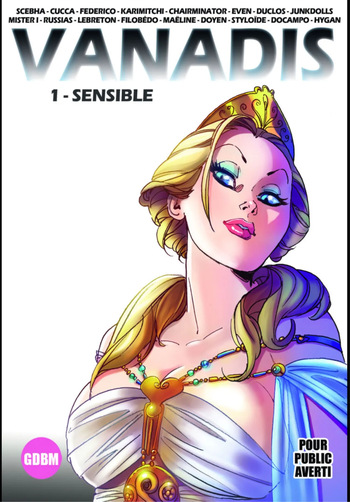 couverture du Bande Dessin&eacute;e Vanadis Tome 01 &ndash; Sensible