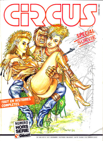 couverture du Bande Dessin&eacute;e [Various] Circus HS 79 &ndash; Sp&eacute;cial Survie [French]