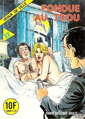 couverture du Bande Dessin&eacute;e Veaux de Ville &ndash; 013b &ndash; Fondue au Trou [French]