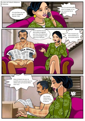 couverture du Bande Dessin&eacute;e Velamma_en-Francais
