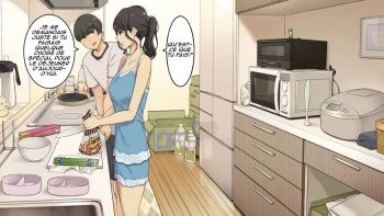 [Wakamatsu] Nani Shite mo Zettai Okoranai Douseichuu no Toshiue Kanojo ni Chokkai Dashitaku Naru Asa [French] [Abs-Scan]