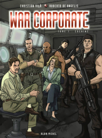 couverture du Bande Dessin&eacute;e war corporate [french]