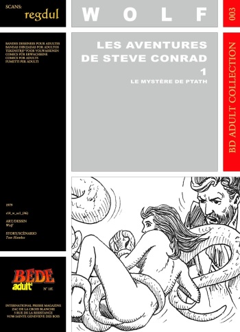 couverture du Bande Dessin&eacute;e [Wolf] (Les aventures de Steve Conrad #1) Le myst&egrave;re de Ptath [French]