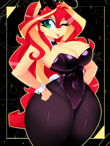 couverture du Bande Dessin&eacute;e [Xan13] Equestria Bunnygirls (My Little Pony: Equestria Girls)