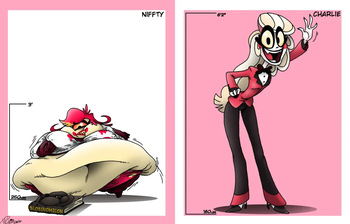 couverture du Bande Dessin&eacute;e [XanderDWulfe] Hazbin Swap