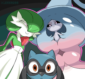 couverture du Bande Dessin&eacute;e [Xierra099] Riolu learns the Type Chart (Pokemon)