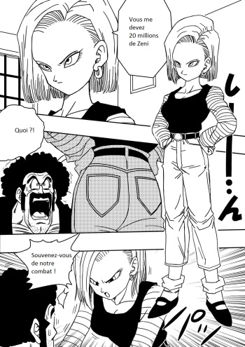 couverture du Manga [Yamamoto] 18-gou to Mister Satan!! Seiteki Sentou! (Dragon Ball Z) [French]