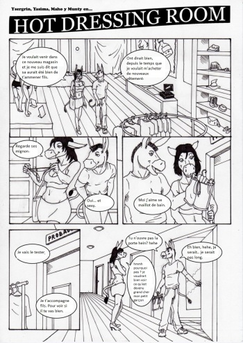 couverture du Bande Dessin&eacute;e [Ysergrin] Hot Dressing Room (french)