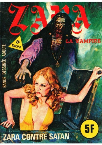 couverture du Bande Dessin&eacute;e Zara la Vampire 046 &ndash; Zara contre Satan [French]