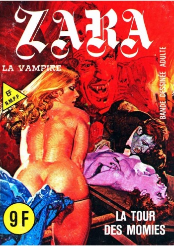 couverture du Bande Dessin&eacute;e Zara la Vampire 090 &ndash; La Tour des Momies [French]