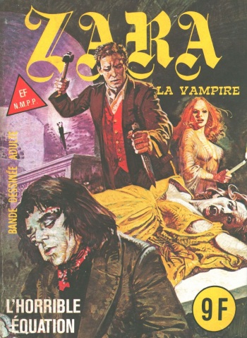 couverture du Bande Dessin&eacute;e Zara la vampire 093 &ndash; L&rsquo;horrible &eacute;quation [French] [PJP]