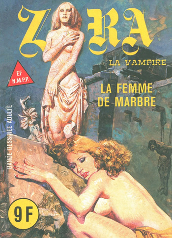 couverture du Bande Dessin&eacute;e Zara la Vampire 098 &ndash; La femme de marbre