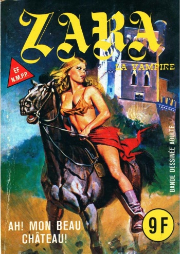 couverture du Bande Dessin&eacute;e Zara la Vampire 103 &ndash; Ah Mon beau Chateau [French]